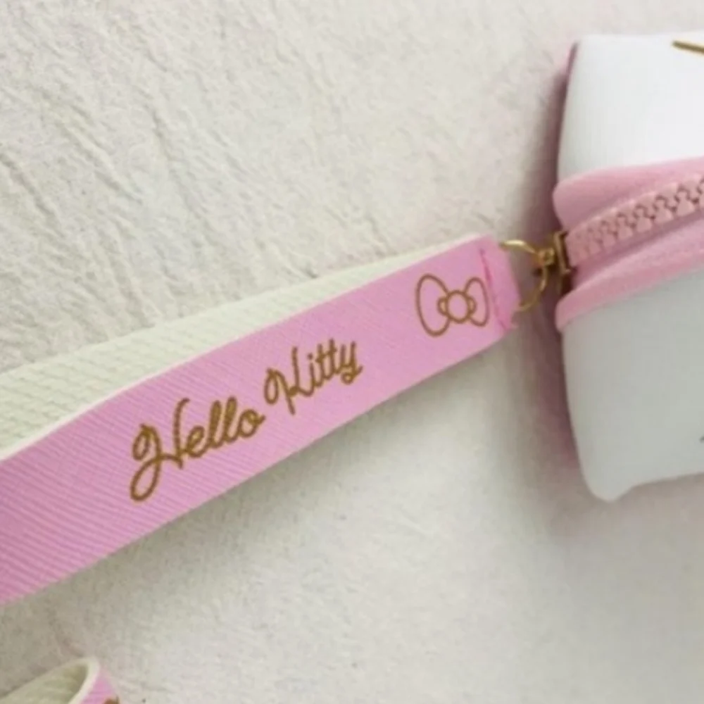 Hello Kitty Travel Cosmetic Case Med Sm and FREE Hello Kitty earrings Set NEW